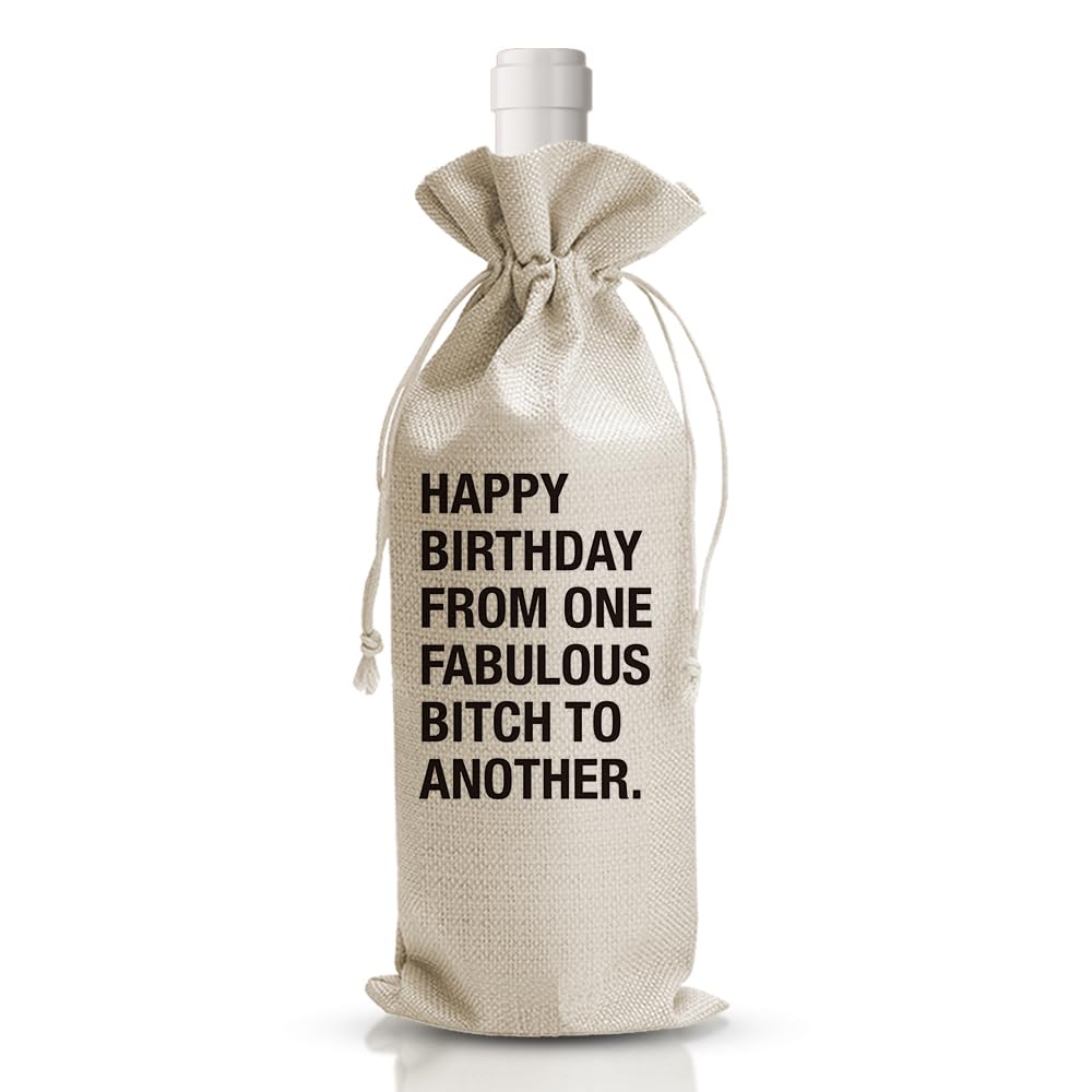 Birthday Gift for Her Wine Bag 21st 30th 40th 50th Birthday Decorations Funny Gifts