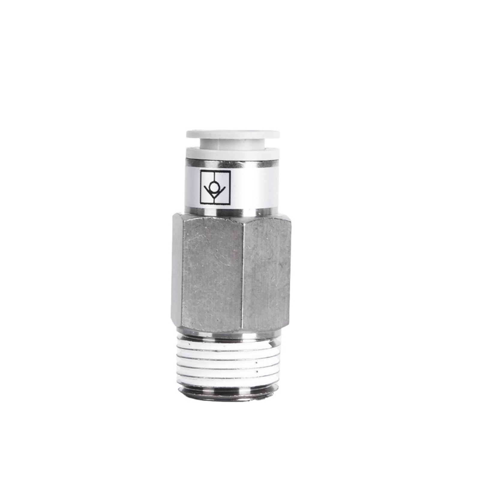 Clapet anti-retour pneumatique raccord rapide de trachée AKH04A-01S