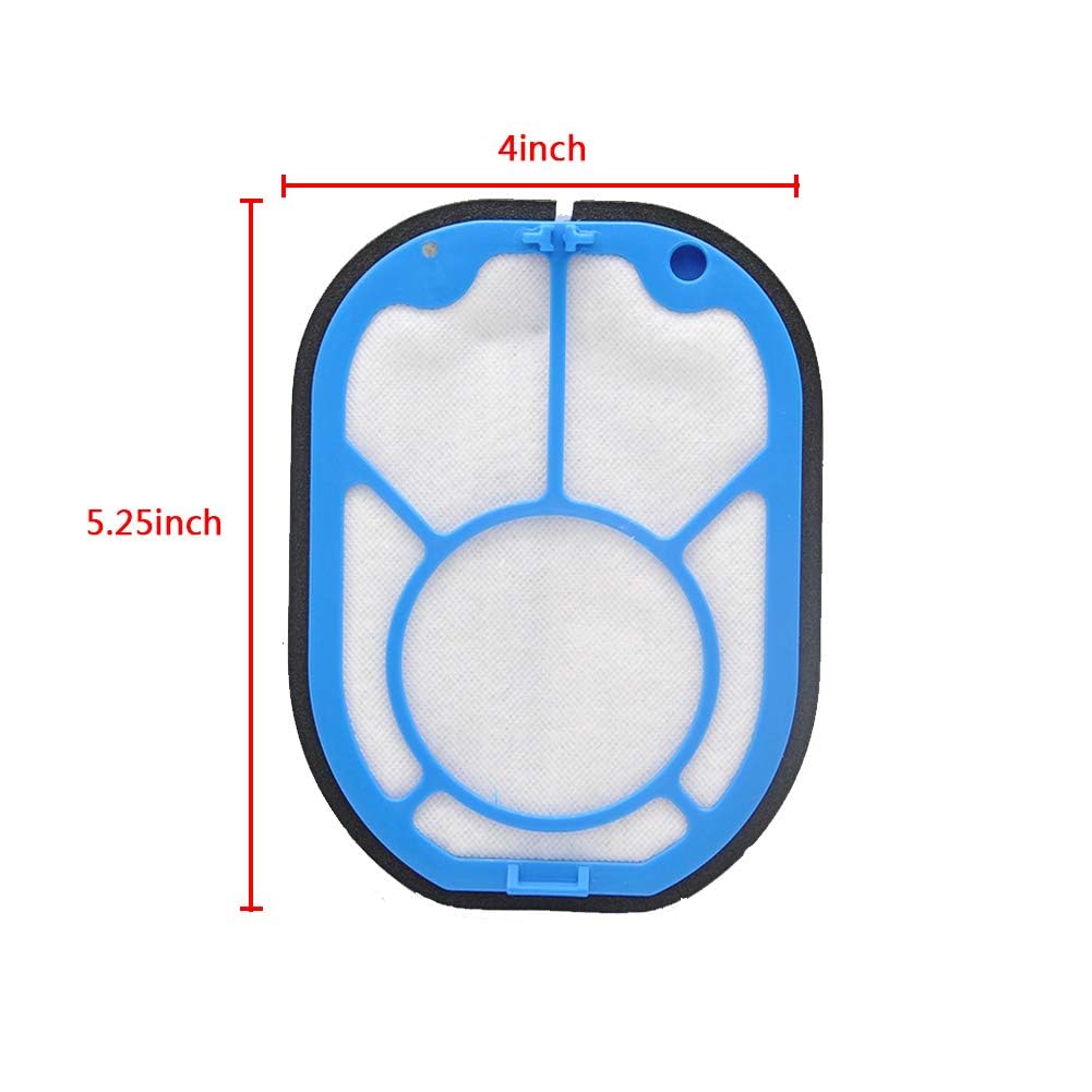 EZ SPARES 2 Piezas de Repuesto DYS DC16 pre Filtro Todos los aspiradores de Mano DC16, Lavable y Reutilizable, Pieza #912153-01
