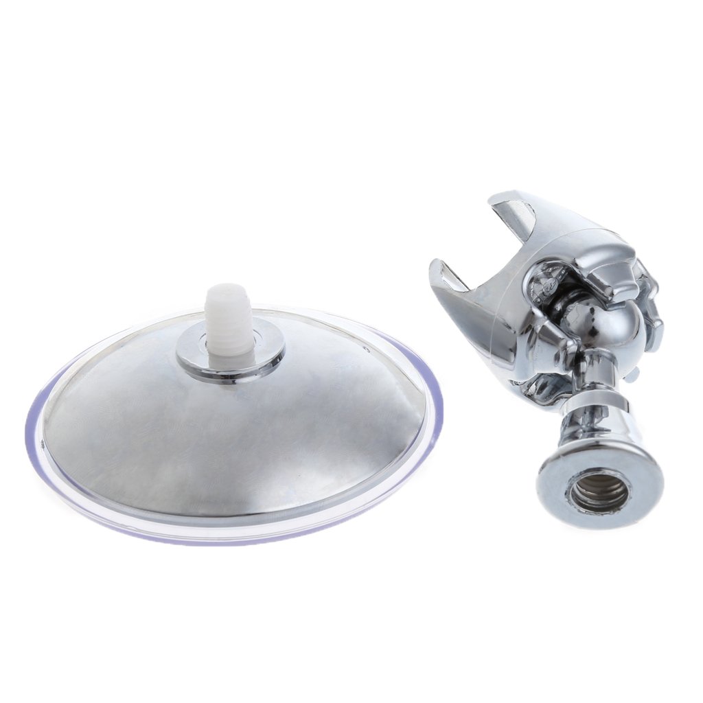 Supporto per soffione doccia a ventosa, non richiede foratura, universale, girevole a 360°, rimovibile, in ABS, grigio | Leroy Merlin Supporto per soffione doccia a ventosa, non richiede foratura, universale, girevole a 360°, rimovibile, in ABS, grigio | Leroy Merlin