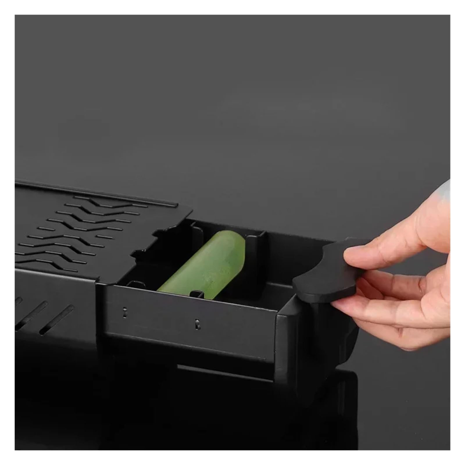 Accesorios rectangulares del barista de la base del pisón del cubo, caja de posos de café tipo cajón de doble propósito(1pcs)