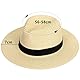 Skycase Panamahut,Mountain Strohhut mit Band,Rollbare Panama Hut aus Stroh,packbar für Strand, Urlaub, Reise | Atmungsaktiver Sonnenhut für Damen/Herren(Braun)