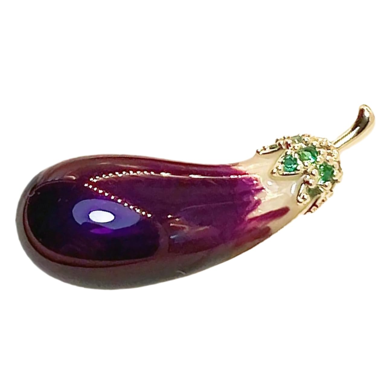 LIFKOME spilla di melanzane anello sciarpa spilla gioielli cheongsam fascino del cappello spille a scialle distintivo per le donne gioielli da ballo per le donne rame Violet