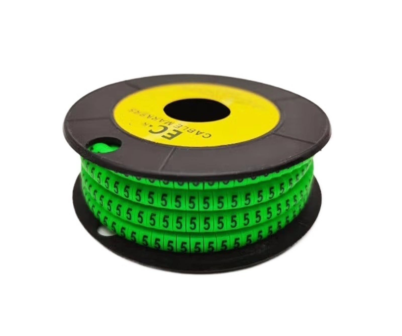 Lyhydma Color-05 Cable Wire Marker 250/500/1000Pcs 0 To 9 Number Wire Marker Spiral Wrapping Colored