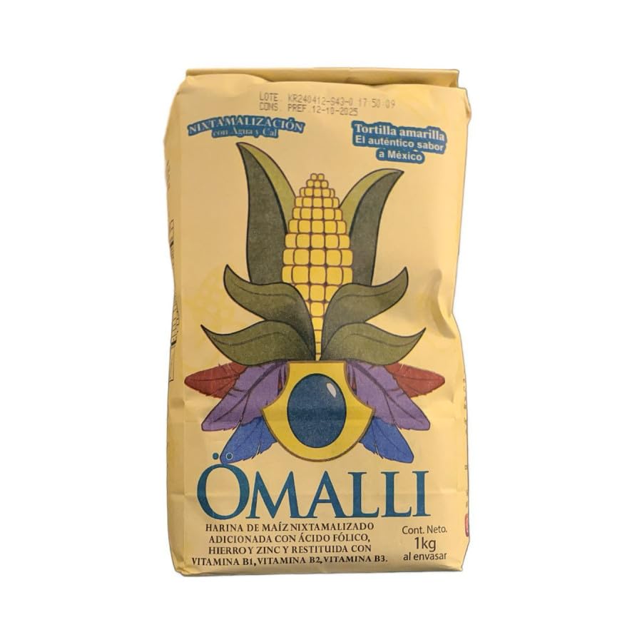 Omalli harina nixtamalizada 1kg
