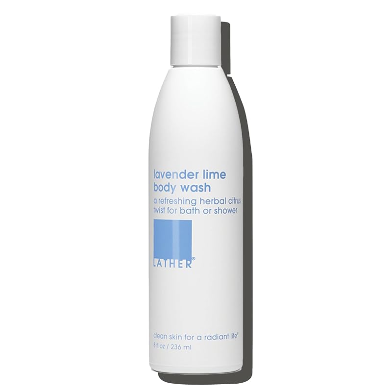 LATHER Sabonete líquido corporal Lavender Lime, 240 mL