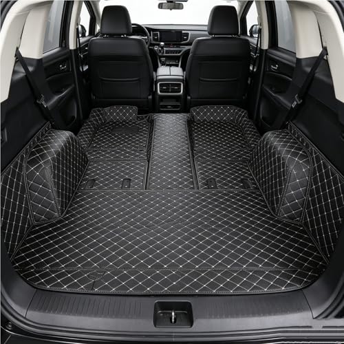 Tapis de sol complet pour Tesla Model X protégeant la moquette 7 places