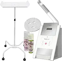 Kit Beauty Steam Vapor de Ozônio + Suporte (Suporte Branco)