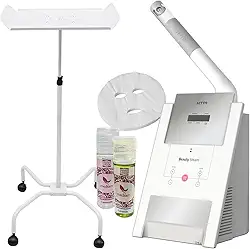 Kit Beauty Steam Vapor de Ozônio + Suporte (Suporte Branco)