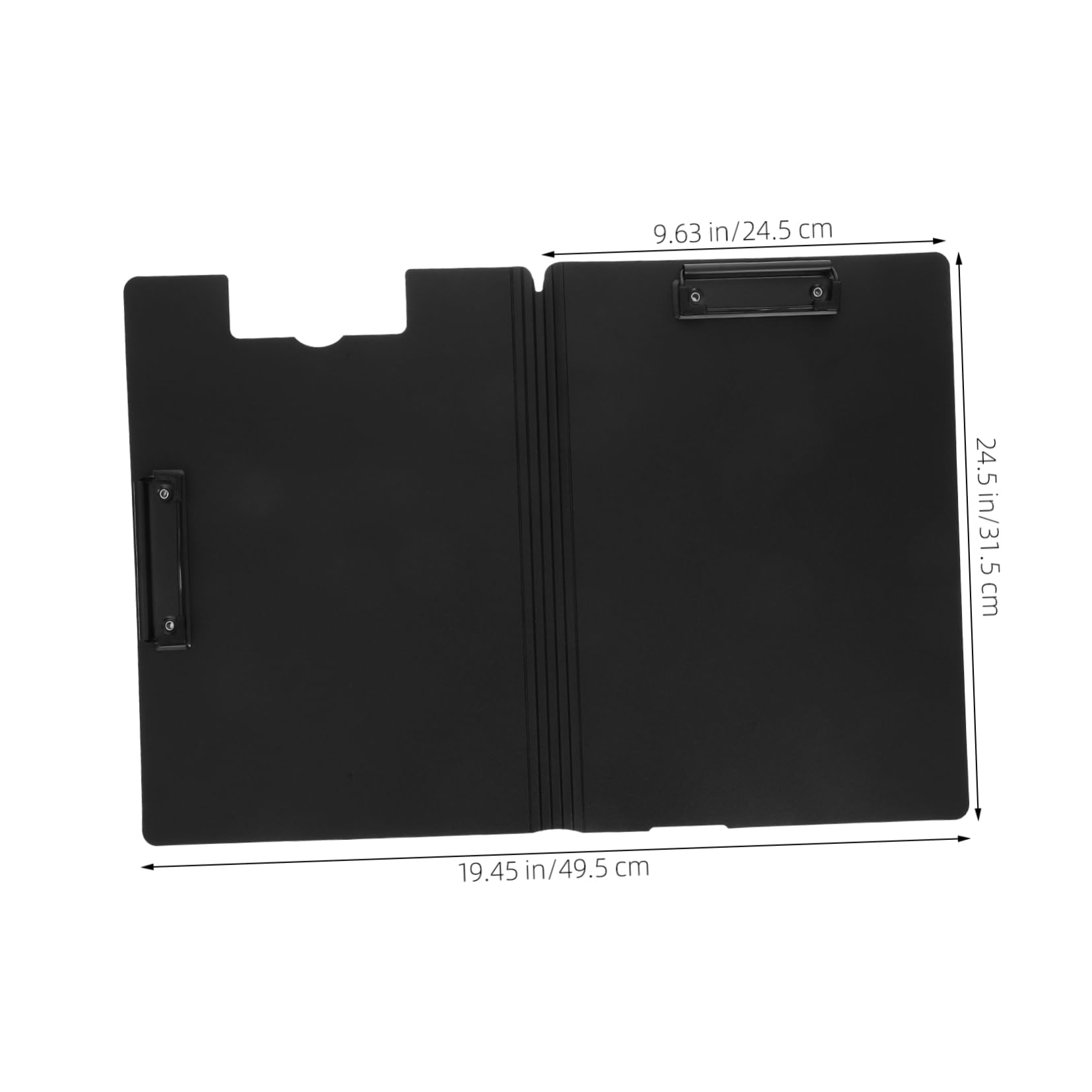 6pezzi Cartelline Portadocumenti Pieghevoli Con Doppie Clip Organizer Per Scuola e Professionisti Design e Portatile