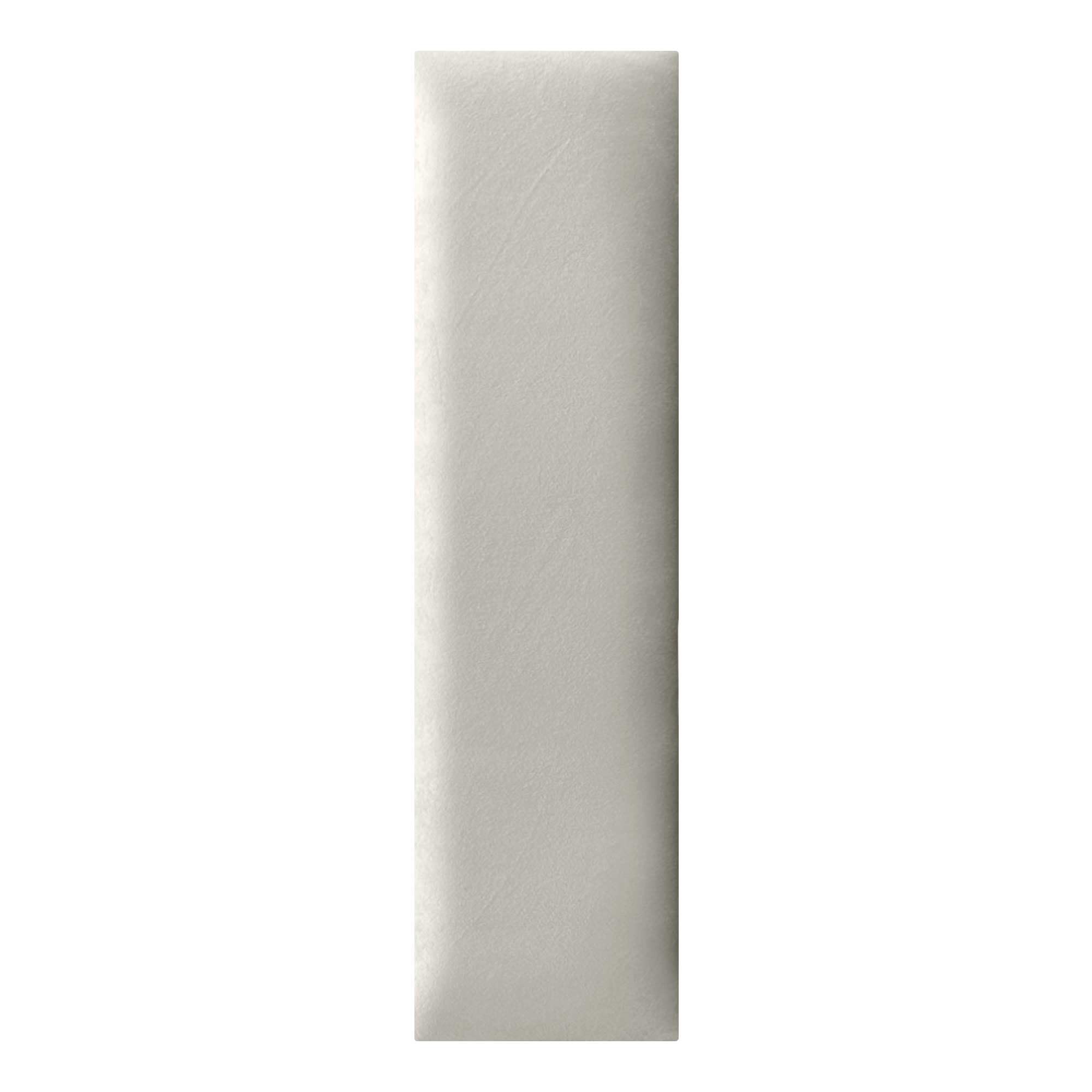 DHOME Set di 6 Pannelli Imbottiti in Velluto Autoadesivi per Parete Acustici Fonoassorbenti Protezione dagli Impatti Testiere Decorazione Casa Camera da Letto (Beige, 60x20cm, x6)