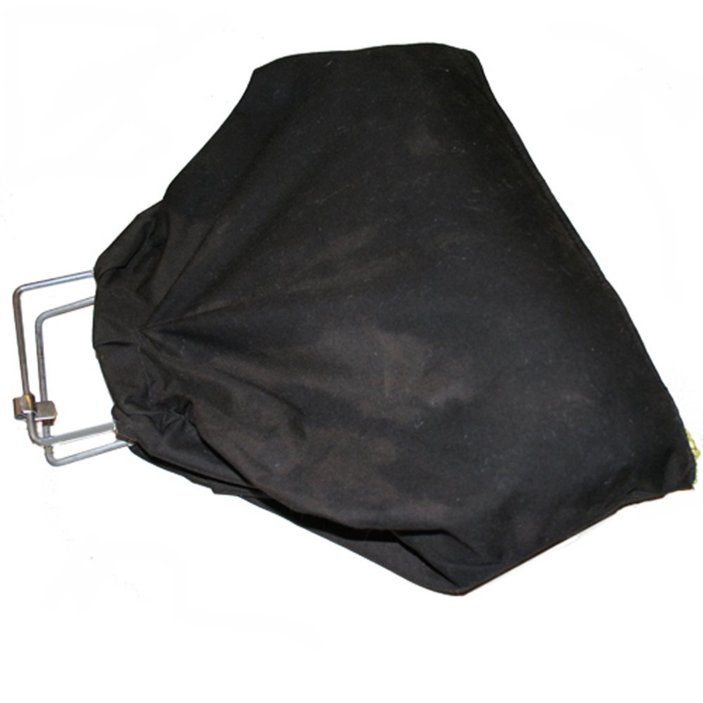 JCS Galvanized Wire Handle Nylon Bag with Mesh Bottom - River Bag, 16inch x 12inch, Black