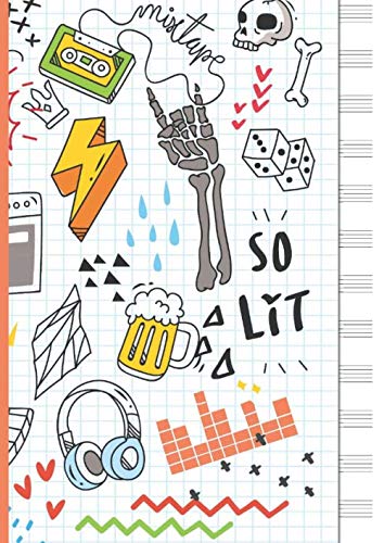 Cahier de musique au format A4 pour cours de solfège au conservatoire