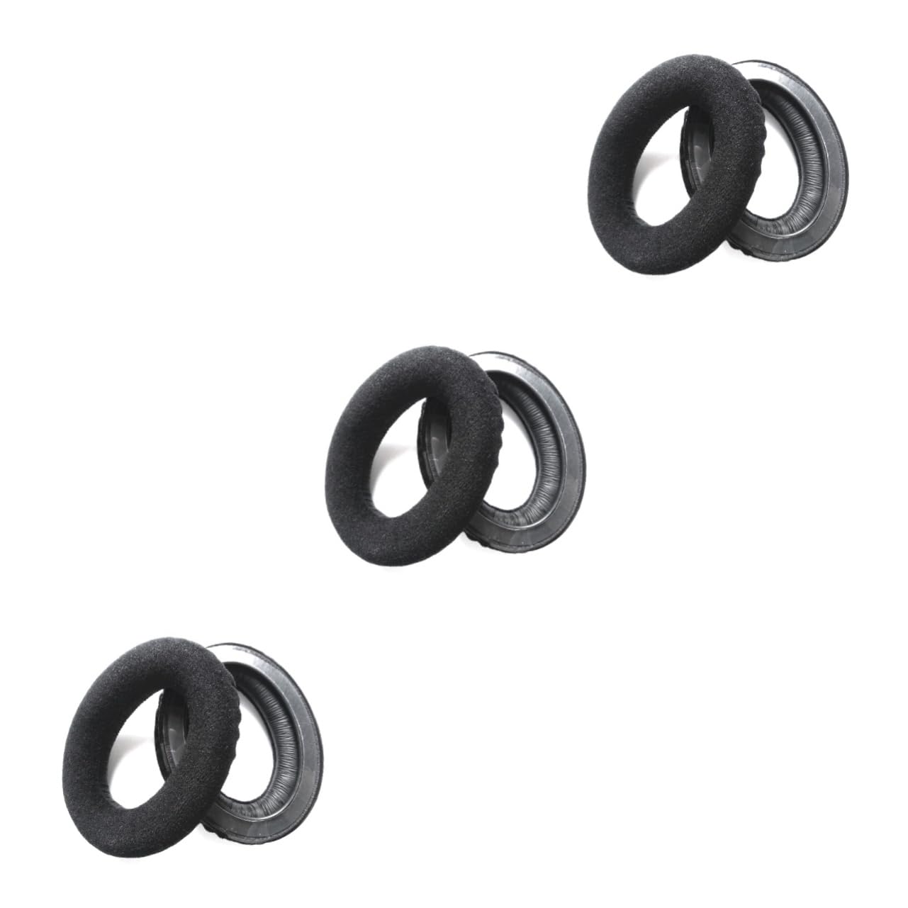 Mikikit 3pezzi Cuscini Per Cuffie Sostituzione Auricolari Per Comfort e Miglioramento Del Set Due