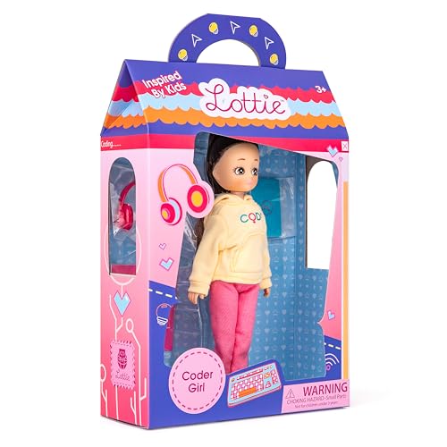 Lottie Coder Girl Muñeca con Laptop y Accesorios miniatura 4
