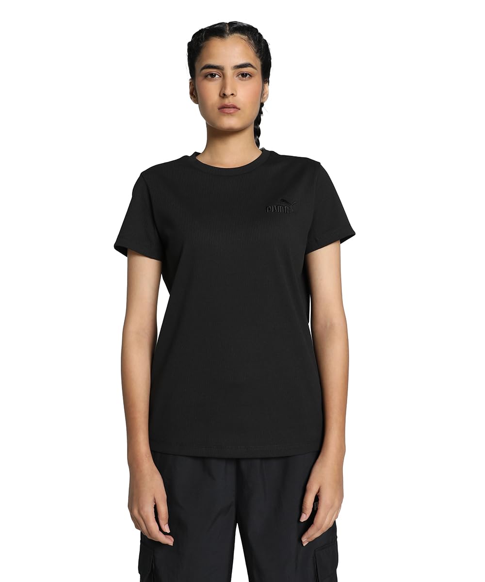 PUMA ESS Elevated Tee Puma Black