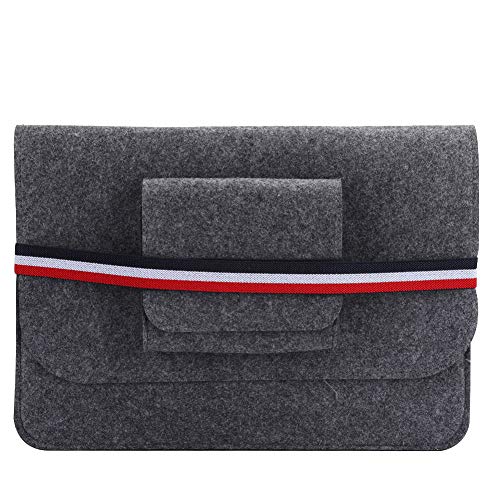 Bewinner con Bolsa Pequeña Independiente para Computadora, Funda Negra Resistente Al Desgaste,...