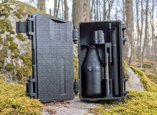 Travel Case for Puffco Proxy Core by Bending Glass Compact Storage for Hot Knife Q-Tips & Stash Jars