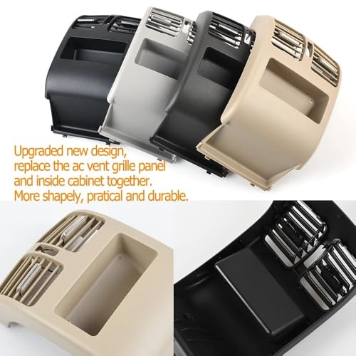 Rejilla de ventilación Benz GLK con ajuste exacto para consola trasera 4