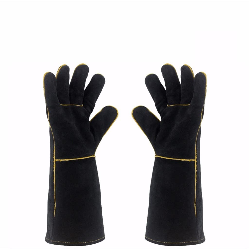 Guantes De Soldadura Resistentes Al Calor For Soldador Cocina Hornear Chimenea Animales Barbacoa