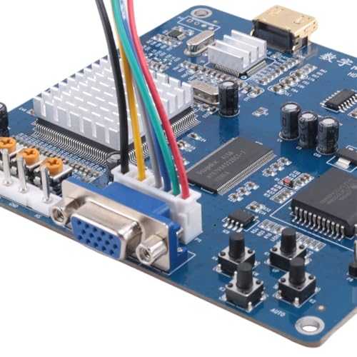 Carte de conversion HD VGA RBGS VC9900 de basse à haute résolution pour écran moderne - 7