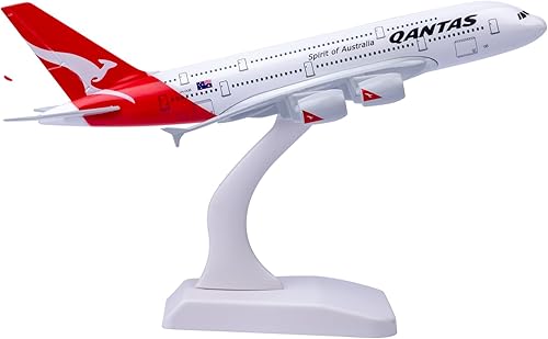Miniatura 2 de Modelo de avión 1300 Modelo Australia A380 Modelo de aleación de metal plano modelo para regalo y decoración