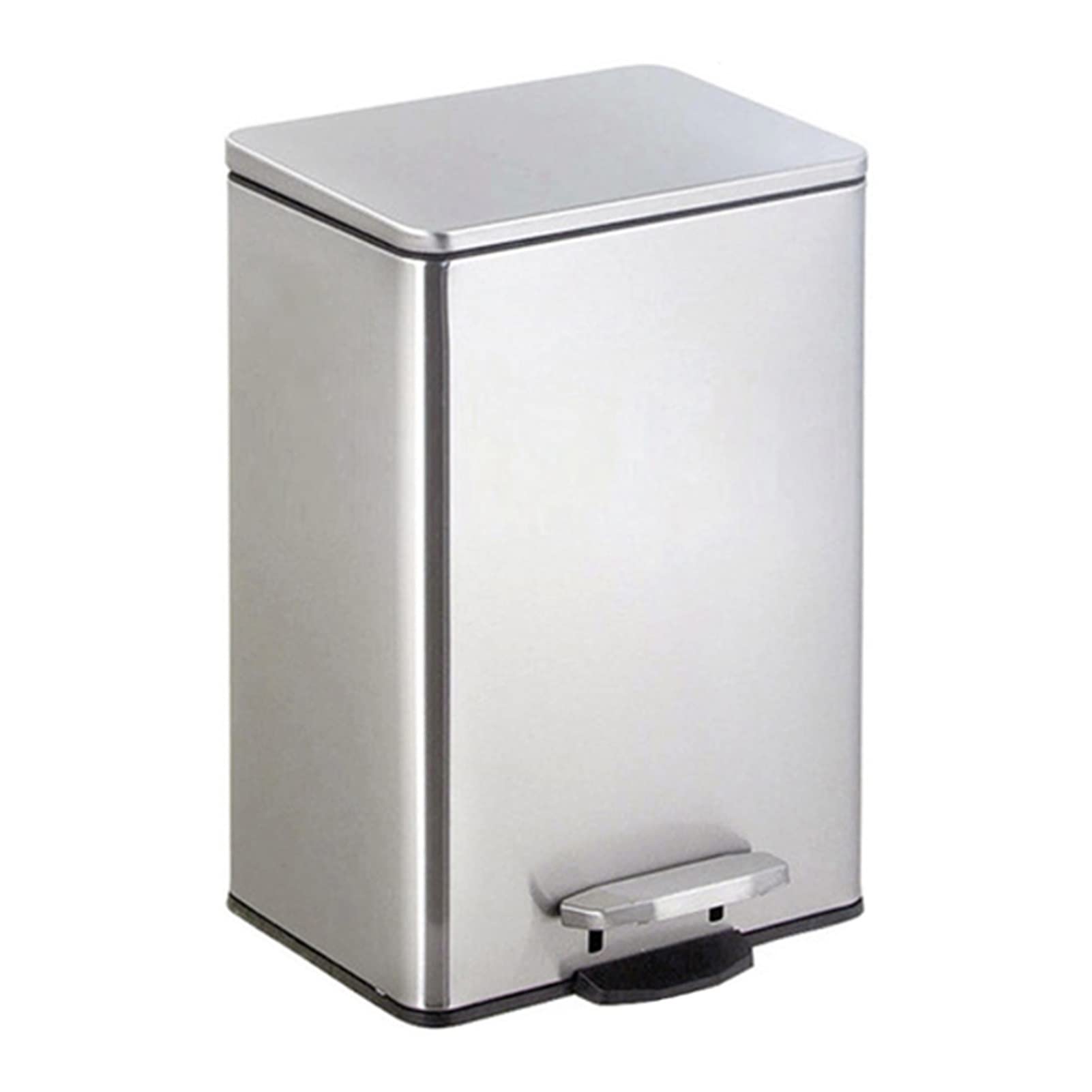 Cubo de basura higienico de acero inoxidable con tapa para evitar olores en casa