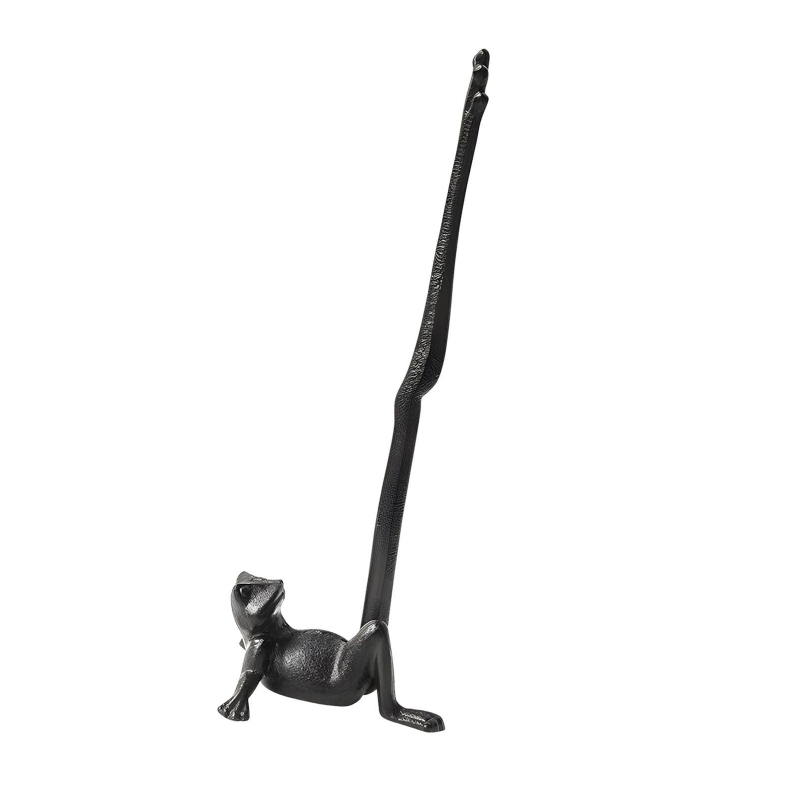 Elnwnnkc Charm Handcrafted Cast Iron Frogs Sculpture Paper Towel Holder Home Decor Art Iron Tissue Holder