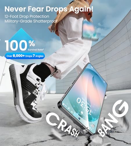 Image of Uyiton for Samsung Galaxy S26 Plus Screen Protector UnBreak-Glass | Ultrasonic Fingerprint Support Auto-Alignment Frame Scratch-Resistant Bubble-Free S26 Plus Screen Protector, 2 Pack