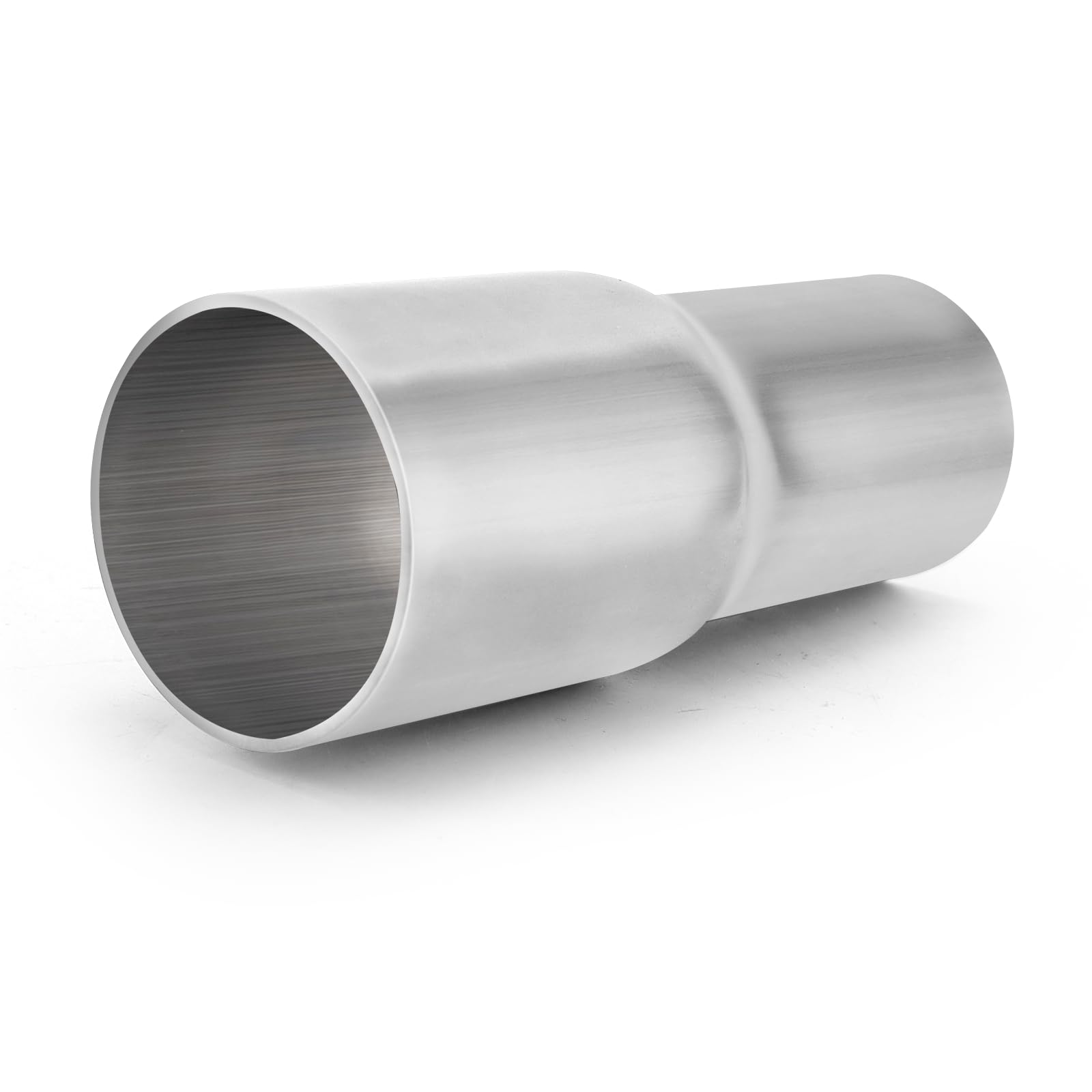 A-KARCK Exhaust Adapter Connector 1.25" ID to 1.5" ID, Exhaust Pipe Reducer 4" Overall Length 304 Stainless Steel