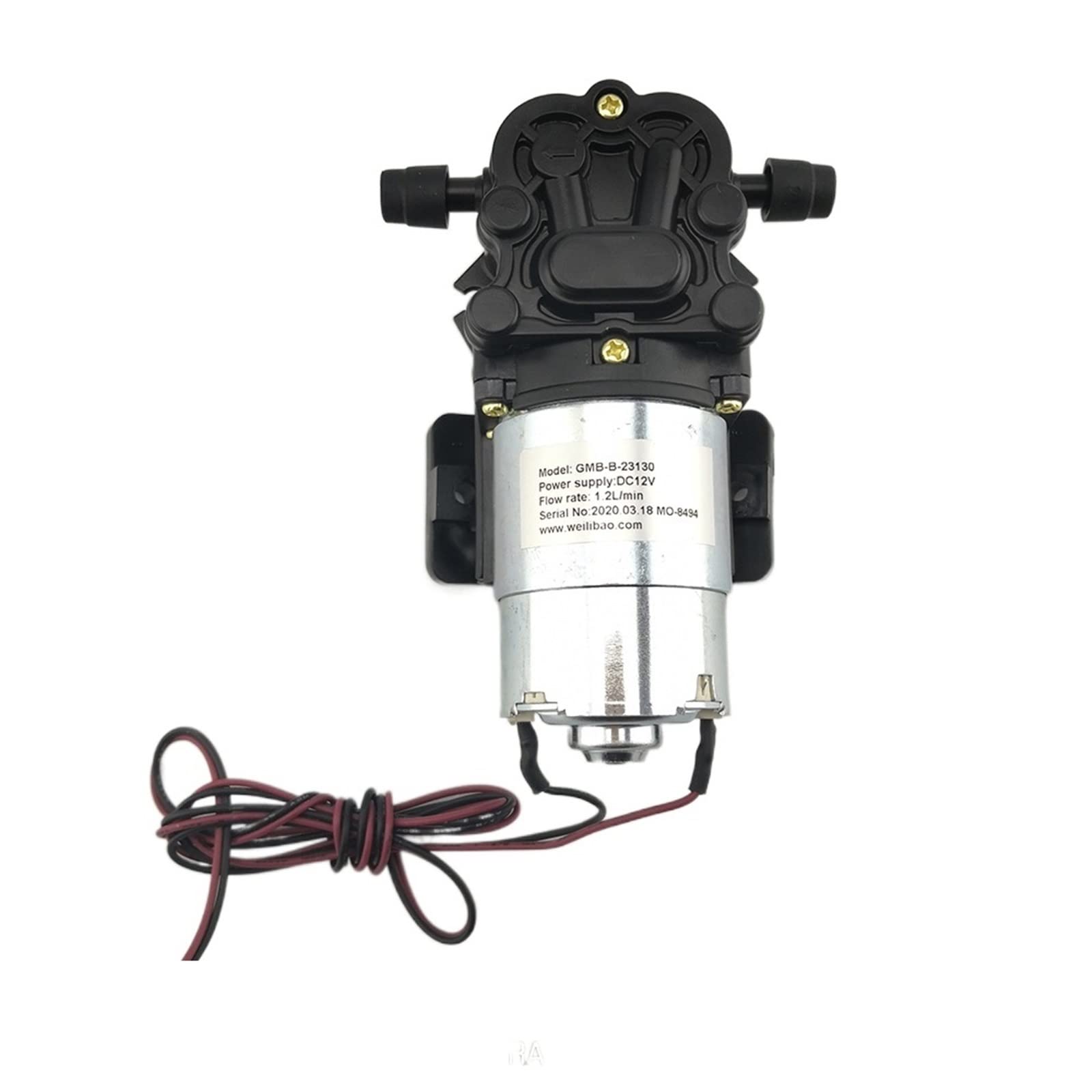 Mini Bomba de Agua de diafragma autocebante de 12 V CC for acuarios, lavadoras y más