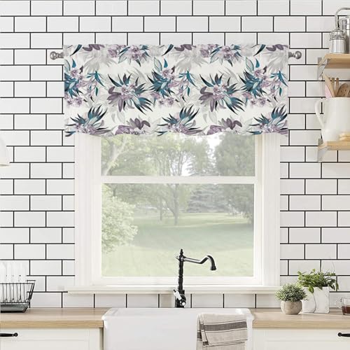Cortinas para dormitorio y ventanas de baño estilo rústico KnSam 6