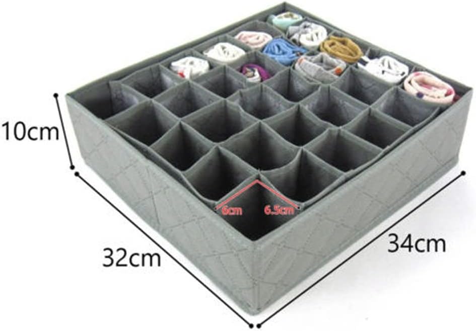 30 Slots Adjustable Drawer Board Organizer Storage Boxes Home Decor Wardrobe Brief Clothes Divider Socks Supplies