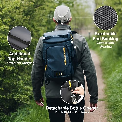 image for SPARTER Backpack Cooler Insulated Leak Proof 30 Cans, Waterproof Light