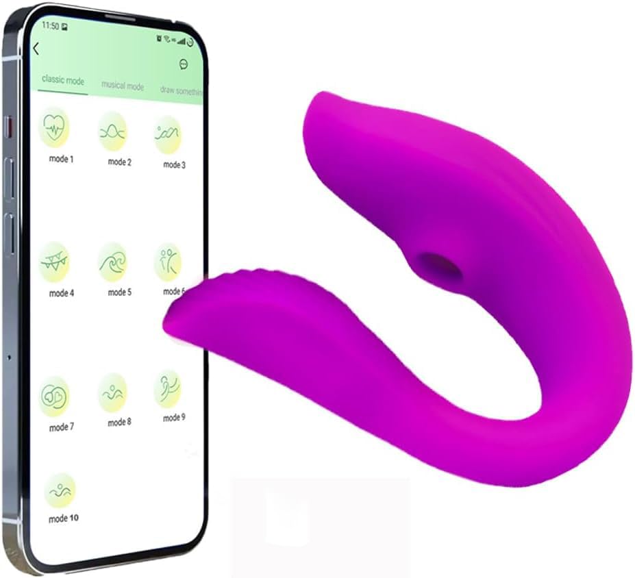 Generic Enhance Intimacy with APP-Controlled Wireless Panties - Mini Massager Remote Toy for Couples, Perfect for Special Nights (Charming Purple)
