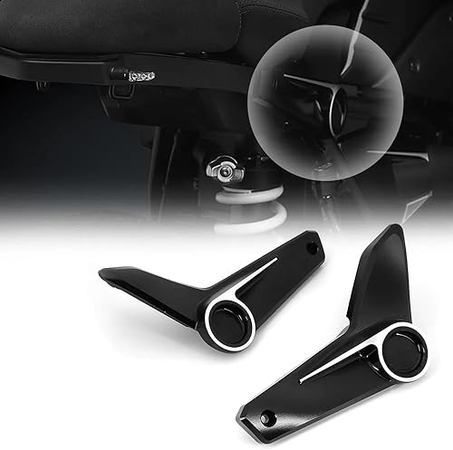 Motocicleta fortalecer asiento soporte marco contrapunto montaje para BMW RNINET Pure RnineT Racer R NINE T Scrambler R NineT Urban GS (negro)