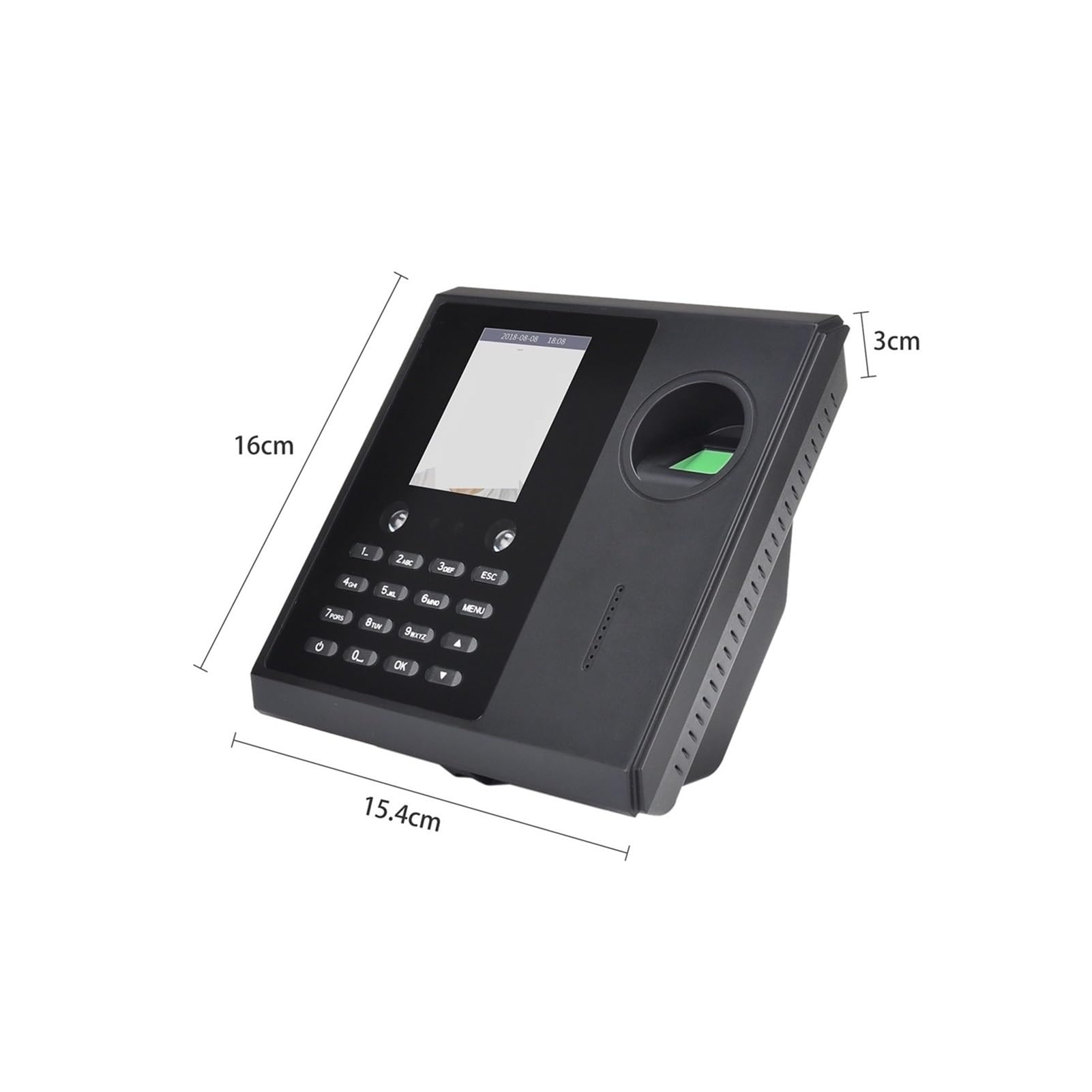 Rilevatore Presenze, Orologio biometrico for la rilevazione e presenze, porta USB di rete, dati for l'orologio for ufficio, macchina for la rilevazione e presenze