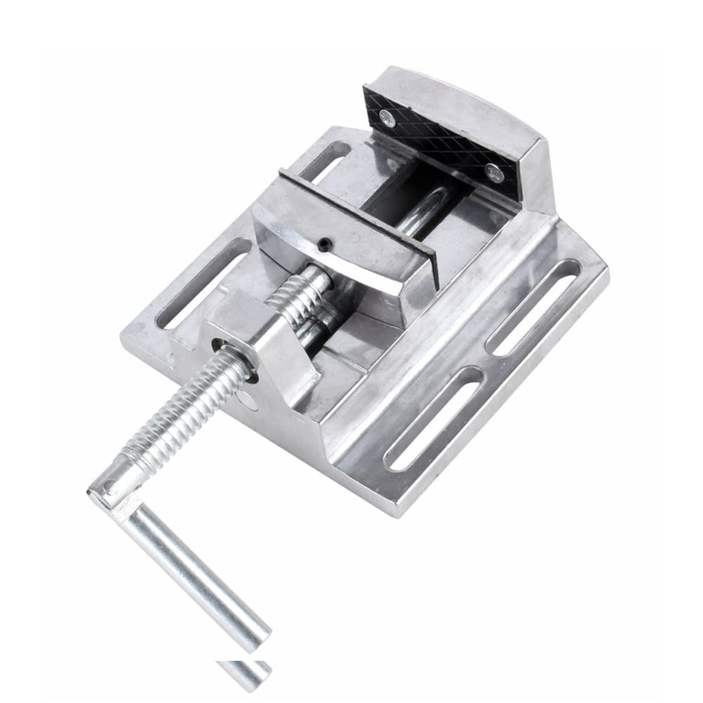 Morsa da banco per trapani, morsetto per trapani a colonna, regolazione 4", apertura 2,5".