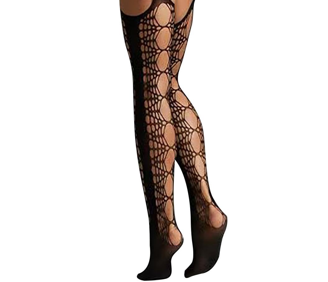 [Indian Luxury Charm] Transparent Lace Bodysuit - Hand-embroidered Shape Design Secret Gift for Couples on Holidays (Suitable for 40-70 kg) Hollow Design Hand-torn