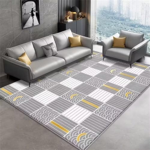 Tapis balcon extérieur antidérapant gris 80x120cm pour chambre