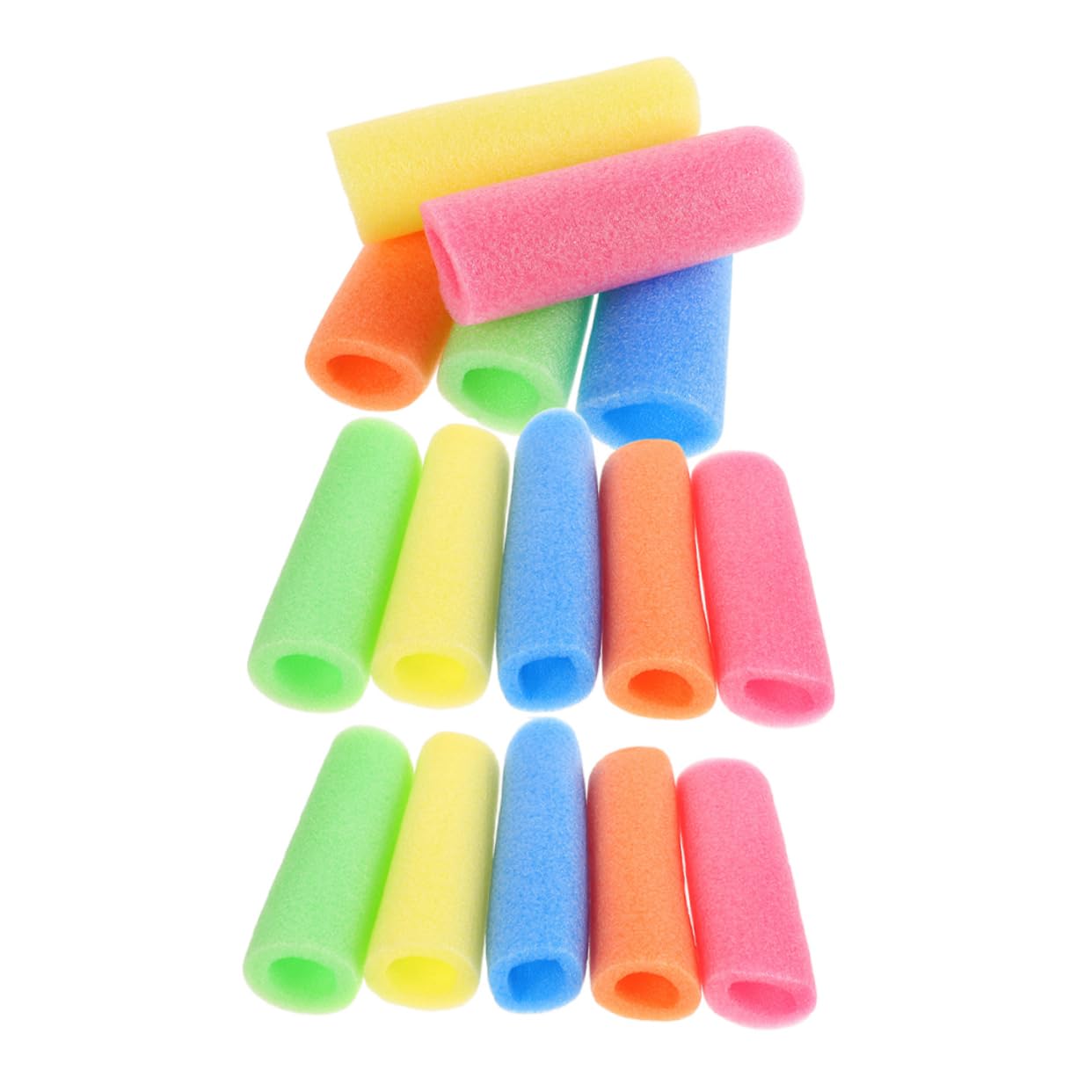 Milisten 15pcs Trampoline Spring Covers: Replacement Trampoline Enclosure Accessories Protective Poles Covers Tube for Safety Protection