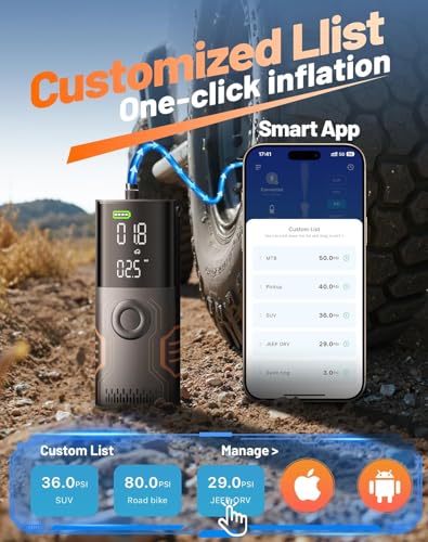 Portable Air Compressor for Car and Truck