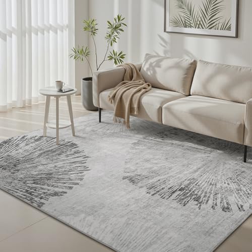 AMOAMI 4x6 Non-Slip Rug - Ultra Soft & Machine Washable