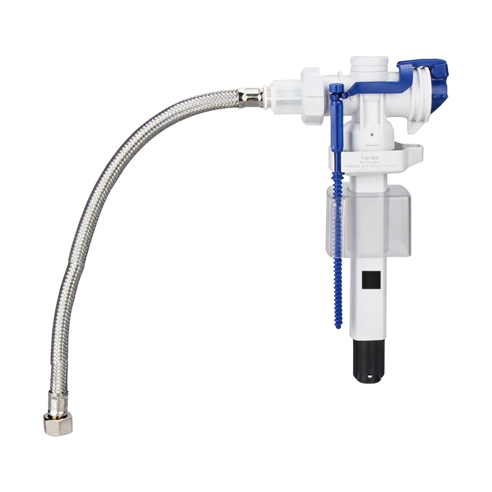 Sturdy Side Entry Water Input Unit for Hidden Toilet Cistern Powerful Flushing and Leak Security Design Water Saving Toilet Gate