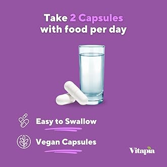 Vitapia Maqui Berry 1000mg - Maqui Berry Powder Supplement - Vegan Friendly, Non-GMO and Gluten-Free - 180 Veggie Capsules