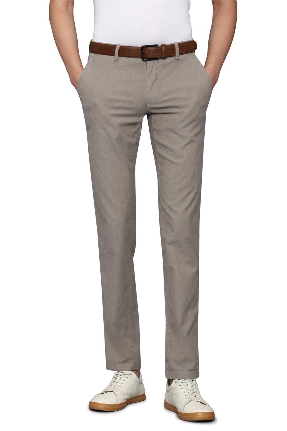 louis philippe Men's Slim Fit Casual Pants-picture-35