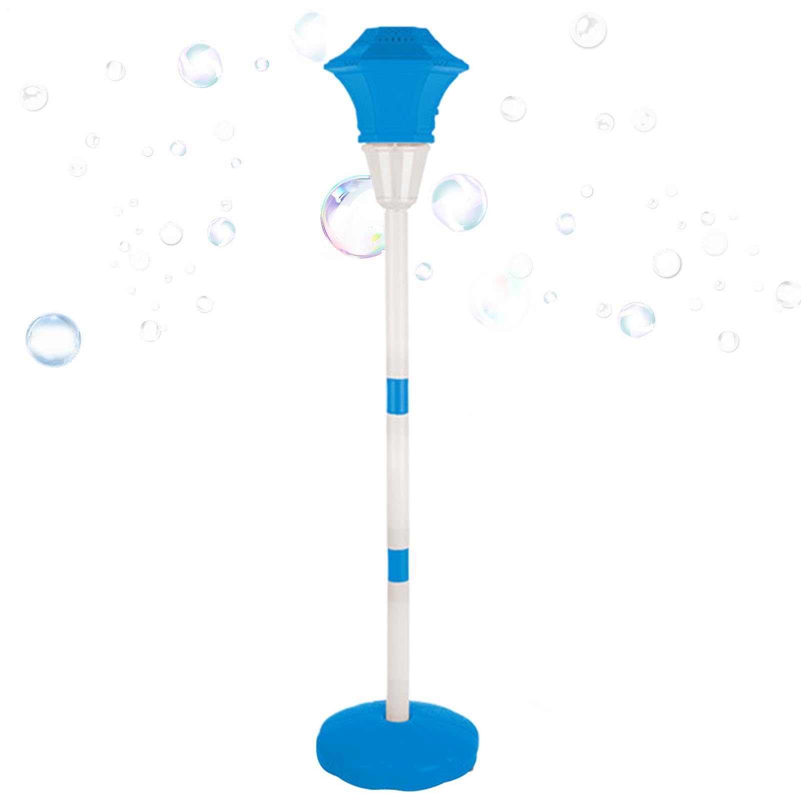 Macchina Bolle A Bacchetta Soffice giocattolo ricaricabile 10 fori a | con Musica e Luce LED, Altezza Regolabile, Picchetto da Terra e Bacchetta Autoportante Per Matrimoni Giardino Piscin