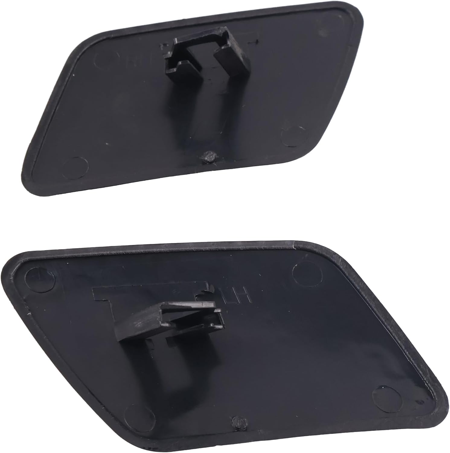 DVPARTS Left and Right Front Bumper Headlight Washer Nozzle Cover Cap 39991798 39991799 Compatible with 2005-2007 Volvo S40 V50