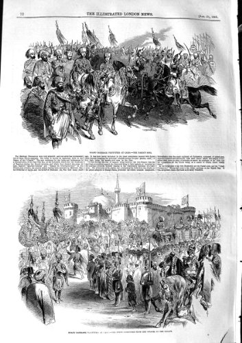 JEUNE MARIÉE GRANDE DE FILS DU CAIRE PASHA DE 1846 FESTIVITÉS D'ASSEMBLAGE JEUNE MARIÉE GRANDE DE FILS DU CAIRE PASHA DE 1846 FESTIVITÉS D'ASSEMBLAGE