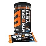 MTN OPS Yeti Monster Pre-Workout Powder Energy Drink, 20 Single-Serving Trail Packs, Blue Raspberry
